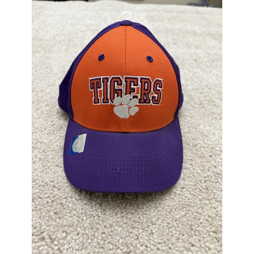 NEW Clemson Tigers University Adjustable Strap Hat Embroidered